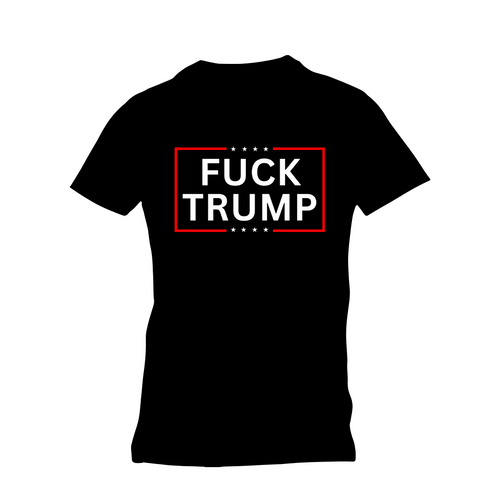 FUCK TRUMP Short Sleeve T - Shirt BLACK (Copy)