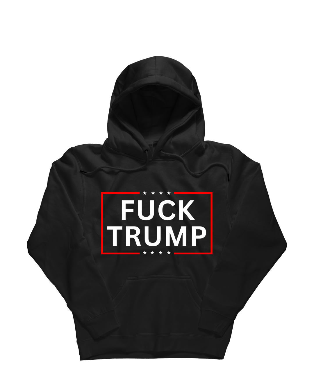 FUCK TRUMP Hoodie Black