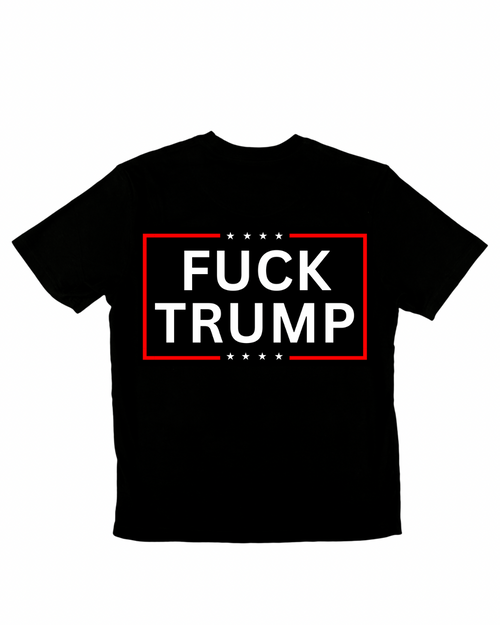 FUCK TRUMP Short Sleeve T - Shirt BLACK
